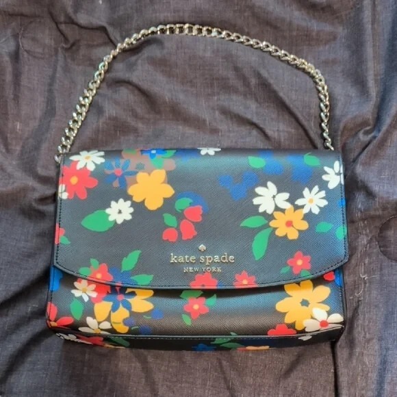 kate spade Handbags - Authentic Kate Spade Floral Crossbody‎ Bag - NWOT! RARE
